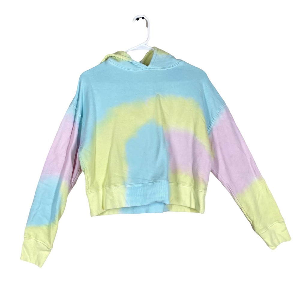 Frankies Bikinis burl sweatshirt Tie Dye sz S